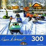 Poker Run by Kevin Daniel 300 Piece Puzzle
