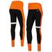 Women's KIYA TOMLIN Black/Orange Cincinnati Bengals Colorblock Tri-Blend Leggings