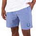 Men's Concepts Sport Royal/White Indianapolis Colts Tradition Woven Jam Shorts