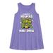 Teenage Muntant Ninja Turtle - Santas Helpers In A Half Shell - Toddler and Youth Girls A-line Dress