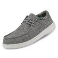 Hey Dude Paul - Herrenschuhe - Farbe Chambray Grey - Freizeitschuhe im Mokassin-Stil - Größe 44