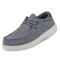 Hey Dude Paul - Herrenschuhe - Farbe Chambray Navy - Freizeitschuhe im Mokassin-Stil - Größe 45