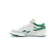 Reebok Herren Club C Revenge Vintage Sneaker, Chalk Paperwhite Glen Green, 34 EU