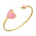 Kate Spade Jewelry | Kate Spade Pink Heritage Spade Gold Flex Cuff Pink Bracelet | Color: Gold/Pink | Size: Os