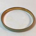 J. Crew Jewelry | J Crew Bracelet, Green Enamel, Bangle, 8 In Round, Signed J Crew | Color: Gold/Green | Size: 8 In