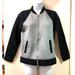 J. Crew Jackets & Coats | J. Crew Jacket Womens Size 2 Black Gray Zip With Pockets | Color: Black/Gray | Size: 2