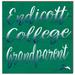 Endicott College 10" x Grandparent Wood Plaque