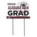 Alabama A&M Bulldogs 18'' x 24'' Proud Grad Yard Sign