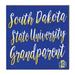 South Dakota State Jackrabbits 10'' x Grandparent Plaque