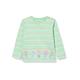 s.Oliver Junior Baby Girls 2130620 T-Shirt, Langarm, grün | Mehrfarbig 73G1, 68