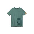 s.Oliver Junior Boy's 2130534 T-Shirt, Kurzarm, blau 6714, 176