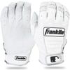 Franklin Sports CFX Pro Series Batting Gloves Pearl/White Adult Medium