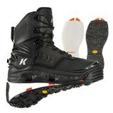 Korkers River Ops Wading Boot Kling-On & Black Felt Soles - Size 12