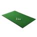 Wakeman 5x3-Foot Artificial Turf Golf Hitting Mat with 3 Rubber Tees