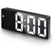 Digital alarm clock LED clock with temperature display adjustable brightness