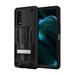 ZIZO TRANSFORM Series for TCL STYLUS 5G Case - Rugged Dual-layer Protection with Kickstand - Black