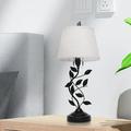 Vinatge Table Lamp Bedside Lamp Desk Lamp w/ Removable Lampshade+USB Charge Port Large Retro USB Table Lamp Bedside Lamp Bedroom Nightstand Lamp Tabletop Light Vinatge Tabletop Reading Lamp