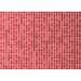 Ahgly Company Machine Washable Indoor Rectangle Transitional Light Coral Pink Area Rugs 2 x 3