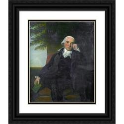 Sir William Beechey 20x24 Black Ornate Framed Double Matted Museum Art Print Titled: William Creech (1745-1815)