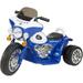 3 Wheel Mini Motorcycle Trike for Kids Battery Powered Ride on Toy by Rockinâ€™ Rollers â€“ Toys for Boys and Girls 2 - 5 Year Old â€“ Police Car