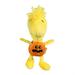Peanuts 9 Halloween Woodstock Pumpkin Big Head Plush Dog Toy with Squeaker | Snoopy Plush Dog Toys Cute Dog Toys | Squeaky Dog Toys Stuffed Dog Toys for Small Dogs & Dog Toys for Large Dogs