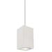 Wac Lighting Dc-Pd05-N Cube Architectural 7 Tall Led Indoor/Outdoor Pendant - White