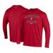 Men's Under Armour Red Cincinnati Bearcats Lacrosse Arch Over Performance Long Sleeve T-Shirt