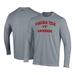 Men's Under Armour Gray Virginia Tech Hokies Lacrosse Arch Over Performance Long Sleeve T-Shirt