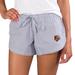 Women's Concepts Sport Gray Cincinnati Bengals Tradition Woven Shorts