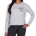 Women's Concepts Sport Gray Marquette Golden Eagles Greenway Long Sleeve T-Shirt