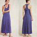 Anthropologie Dresses | Anthropologie Maeve Melanie Knit Maxi Dress | Color: Blue/Purple | Size: S