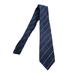 Michael Kors Accessories | Michael Kors 100% Silk Blue Plaid Striped Tie | Color: Blue | Size: Os