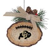 FOCO Colorado Buffaloes Ball Stump Ornament