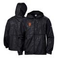 Men's Columbia Black San Francisco Giants Camo Flash Forward Full-Zip Team Logo Windbreaker Jacket