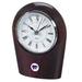 Silver Kansas State Wildcats Team Palm Desk Clock