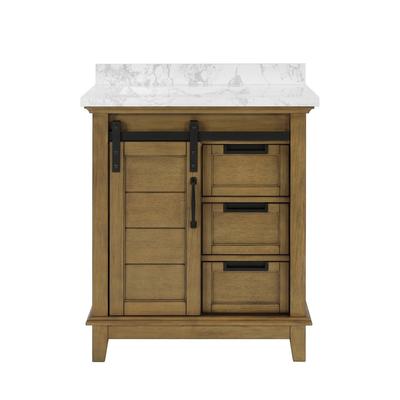 Ove Decors Edenderry 30 in. Single Sink Bathroom Vanity in Almond Latte - Ove Decors 15VVA-ERNE30-059EI