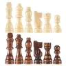 Jeu explorez ecs en bois 2.2 pouces roi figures pièces de tournoi pions Staunton backgammon