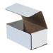 ZORO SELECT M743 Corrugated Mailers, 7" x 4" x 3", White, 50/Bundle