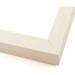 26x34 - 26 x 34 White Wash Flat Solid Wood Frame with UV Framer s Acrylic & Foam Board Backing -