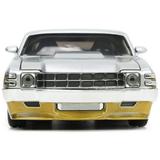 Diecast 1970 Chevrolet Chevelle SS Gold and Silver Metallic Bigtime Muscle 1/24 Diecast Model Car by Jada