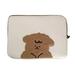 Anvazise Notebook Case Waterproof Anti-scratch Cute 11/13/15 Inch INS Cartoon Bear Girls Laptop Bag for Outdoor