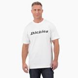 Dickies Men's Short Sleeve Wordmark Graphic T-Shirt - White Size L (WS22B)