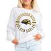 Women's Gameday Couture White Southern Miss Golden Eagles Vintage Days Oversized Lightweight Long Sleeve T-Shirt