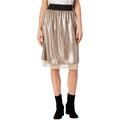 Free People Skirts | Free People Womens Sequined Midi Skirt, Metallic, Nwt | Color: Silver | Size: Various