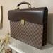 Louis Vuitton Bags | 2004 Louis Vuitton Brief Case Bag, Authentication Papers, Big Enough For Laptop. | Color: Brown | Size: 16” X 13”