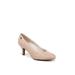 Women's Parigi Pump by LifeStride in Beige Fabric (Size 10 M)