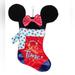 Disney Holiday | Disney Minnie Mouse Christmas Stocking | Color: Black/Red | Size: Os