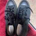 Converse Shoes | All Black Converse All Star Low Tops | Color: Black | Size: 8