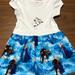 Disney Dresses | Dress Frozen Toddler Size 2 | Color: Blue/White | Size: 2tg