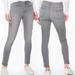 Athleta Jeans | Athleta Sculptek Gray Mid Rise Skinny Jeans Size 4 | Color: Gray/Silver | Size: 4
